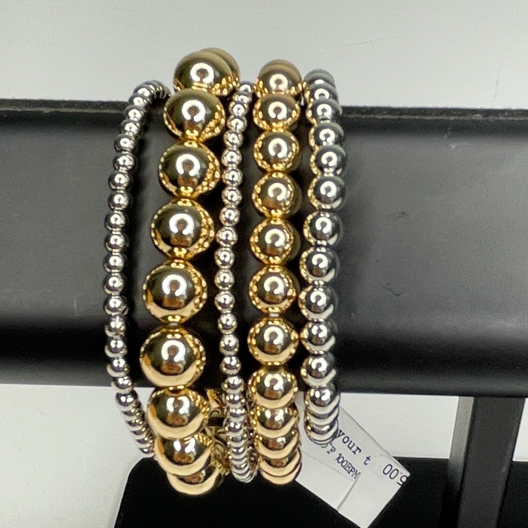 Gold and Silver Bracelet Set